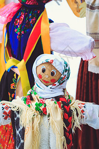 传统白俄罗斯民族洋娃马斯列尼察图片