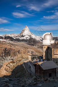 瑞士Zermatt地区有观测台的Mat图片
