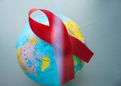 世界艾滋病日12月1日以红图片