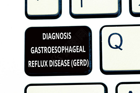 表示诊断气压回流疾病Gerd商业照片文字消化障碍图片