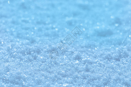 雪和阳光一起闪耀雪背景关闭冬天明亮的飘落的雪花圣诞卡背景新图片