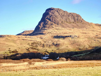 联合王国Skye苏格兰高地的风景图高清图片