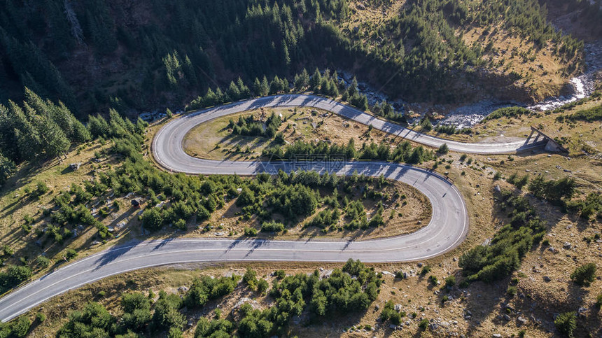 罗马尼亚喀尔巴阡山罗马尼亚的Transfagar图片