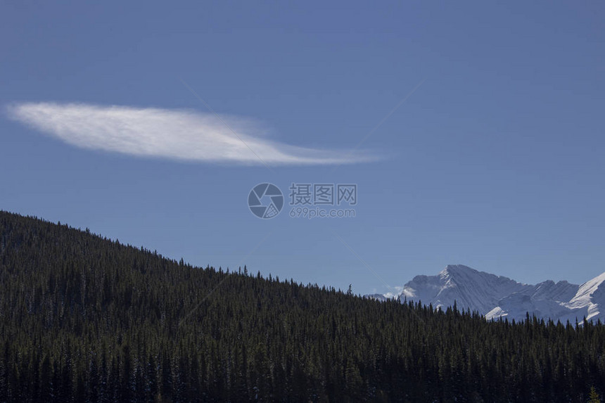 卡纳斯基喷射湖KananaskisSpray图片