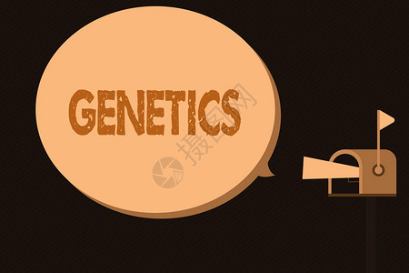 手写文本遗传学遗传与遗传特征变异的图片