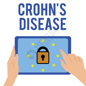 Crohns是疾病胃肠道炎症的商业概念Crohns图片