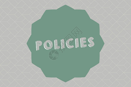 显示政策的文本符号组织采用或提议的概念照片课图片
