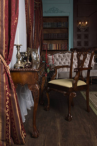 古典图书馆室图片