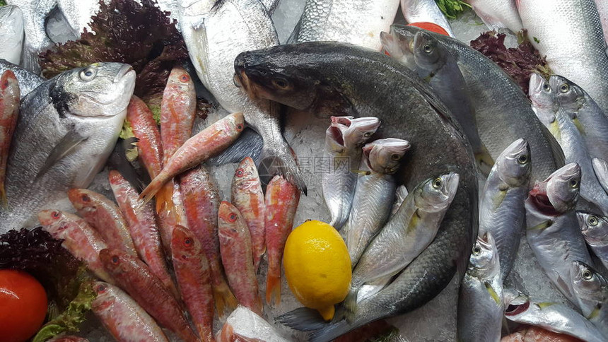 海鲜餐厅鱼食图片