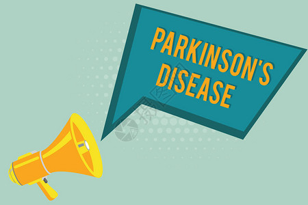 显示帕金森氏病的文本符号是疾病概念光神经系统紊图片
