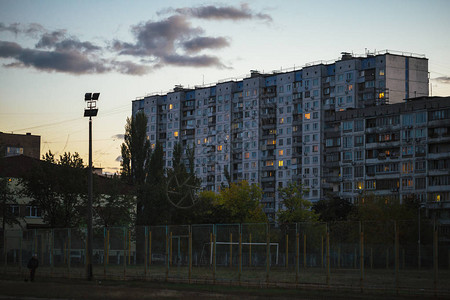 Ghetto建造了苏联解体的建筑图片