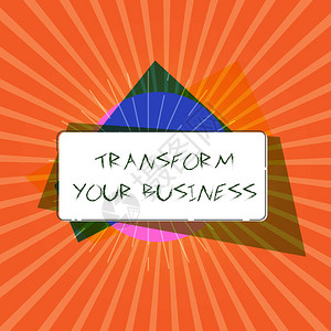 概念手写显示转变您的业务商业照片展示了在创新和可持续增长图片
