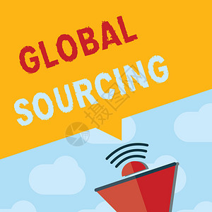 GlobalSourcing从全球商品市场采购的概念照片做法图片背景图片
