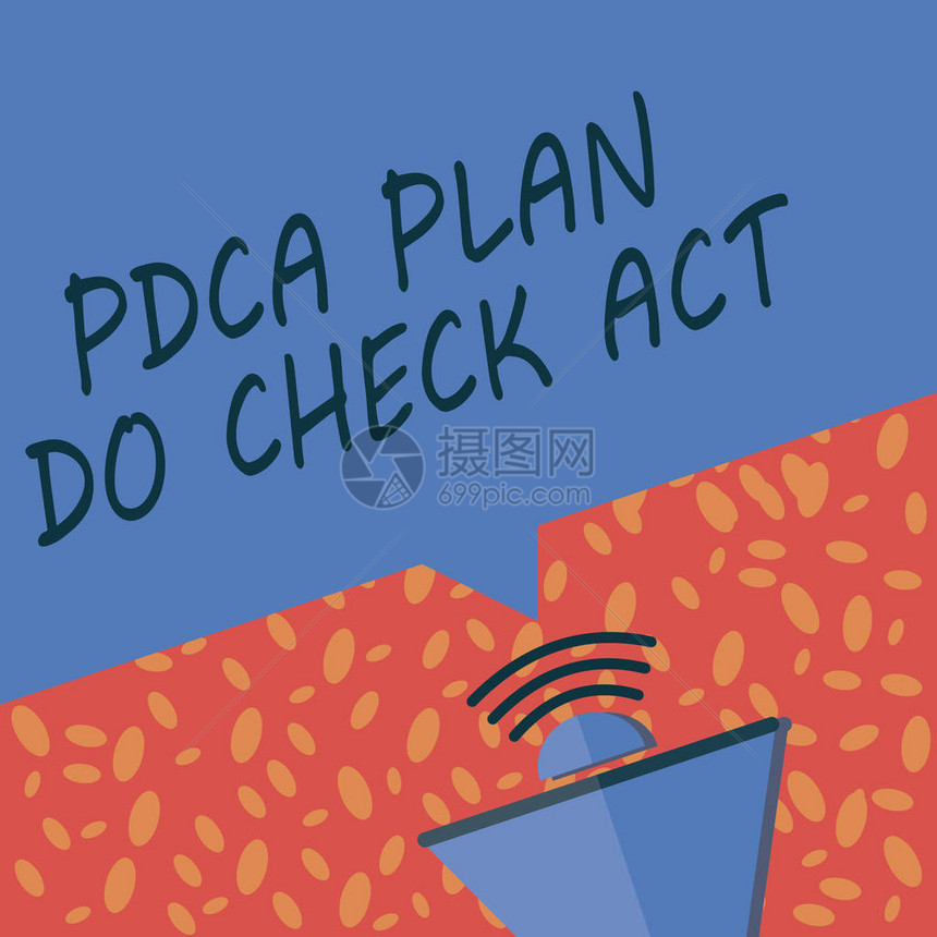 PdcaPlanDoCheckAct商业照片展示了在解决问题中改进轮图片