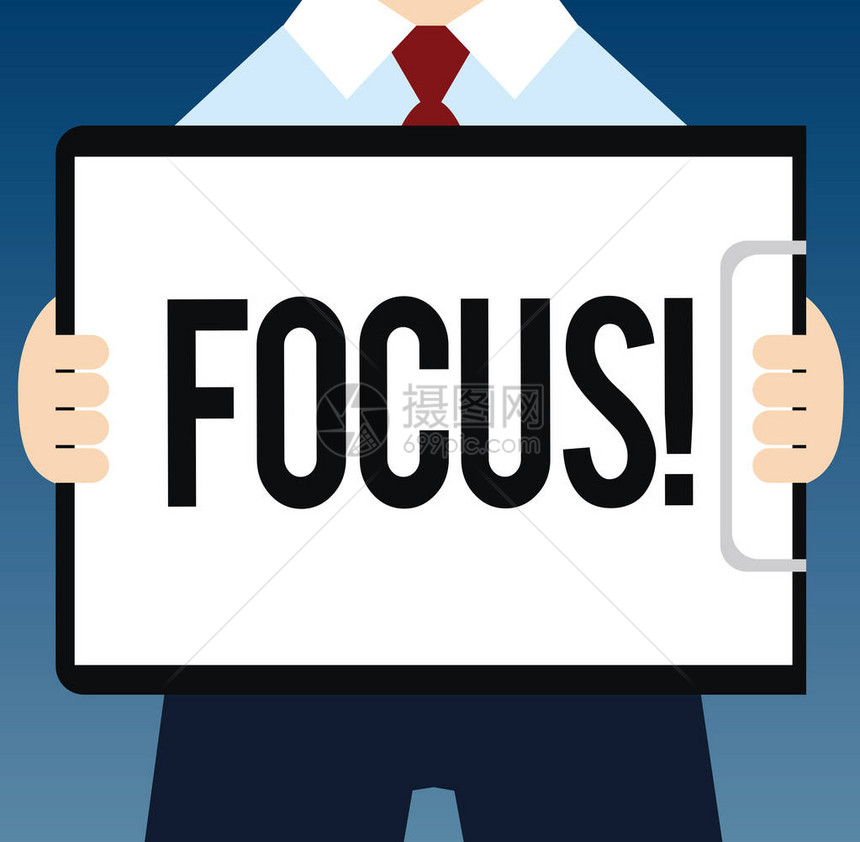 Focus商业图片显示拥有或产生清晰直观定义的状况或质量F图片