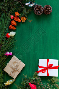 圣诞背景树新年礼物玩具假期图片