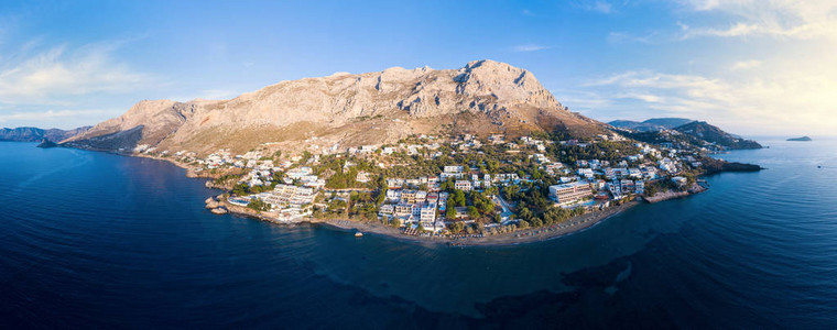 希腊卡林诺斯岛全景从图片