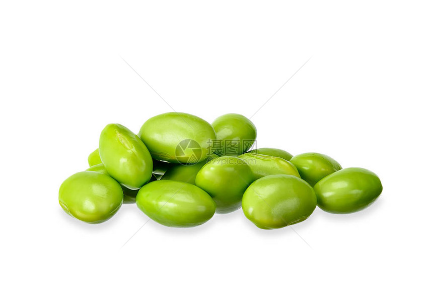 绿豆在白色剪切图片