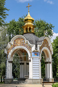 乌克兰基辅市圣迈克尔斯金多图片