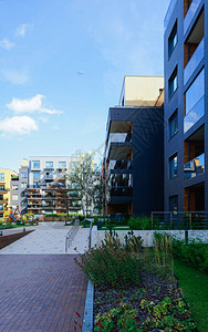 欧洲现代住宅区其他户外设施图片