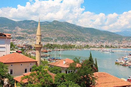 土耳其阿拉尼亚海港图片