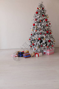 圣诞节室内家居装饰礼物新年树图片
