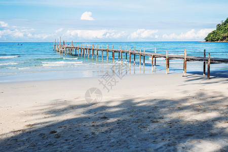 在泰国海滩的阳光图片