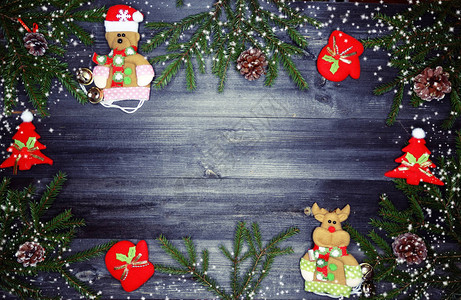 圣诞背景和装饰图片