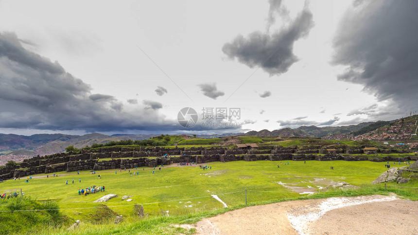 Sacsayhuaman堡垒的看法图片