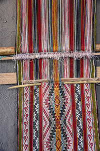 安第斯传统纺织品传统设计图片