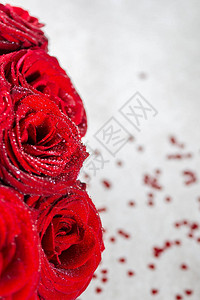 红玫瑰爱情和浪漫概图片