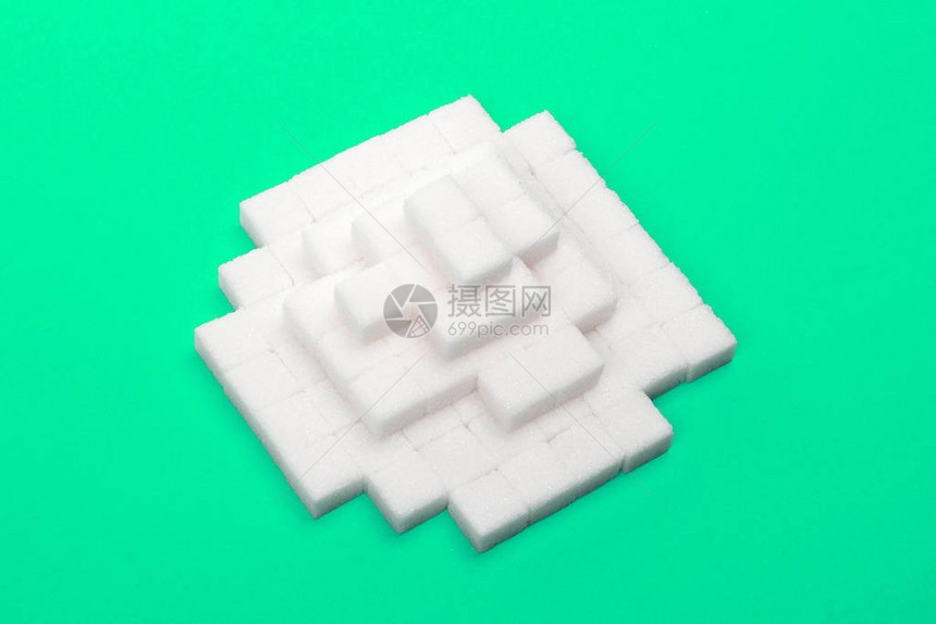 糖的立方体图片