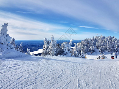 加拿大魁北克MontTremblant滑雪度图片