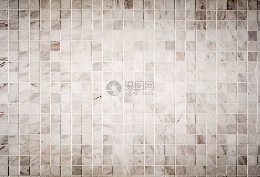 背景和纹理白色大理石瓷砖表面图片