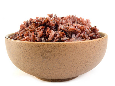 棕色大米稻草有机食品健康食物用概念图片