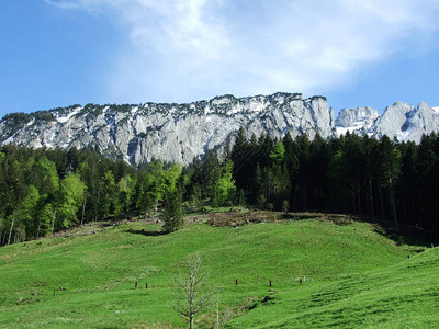 瑞士阿尔卑斯坦山图片