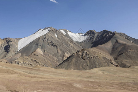 塔吉克斯坦帕米尔山区AkBaital山口地图片