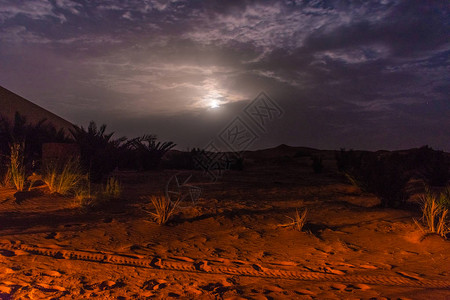 撒哈拉沙漠帐篷营地摩洛哥Erg图片