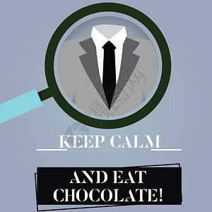 吃巧克力的笔记商业照片展示了一切当你在吃甜食时会更好图片