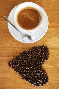 咖啡饮料杯浓缩咖啡香气咖啡因热我爱咖图片