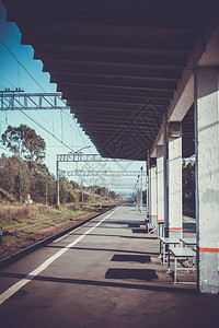 夏季俄罗斯火车站图片