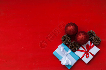 圣诞树背景礼物节图片