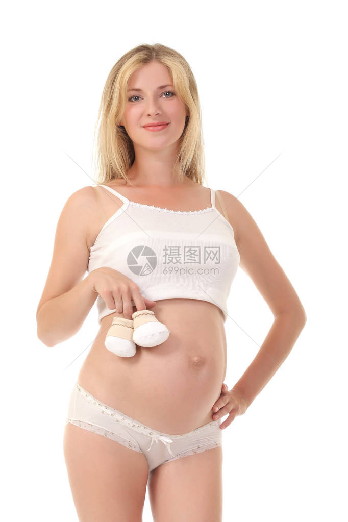 怀孕和生育的概念穿着内图片