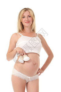 怀孕和生育的概念穿着内图片