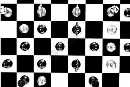 计算机国际象棋顶视图图片