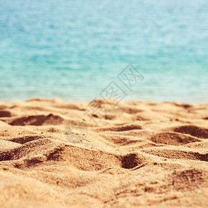 海滩沙子旅行海景假期和暑假概念优图片