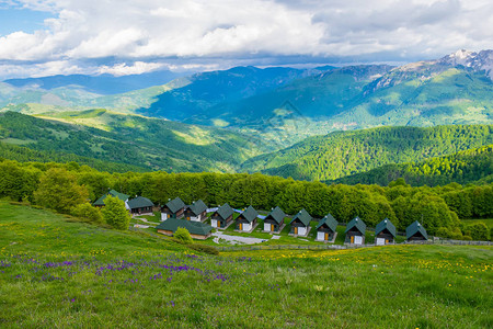黑山Kolasin小城镇之图片