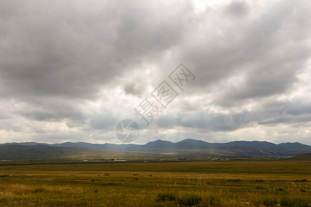 蒙古草原美丽的风景图片