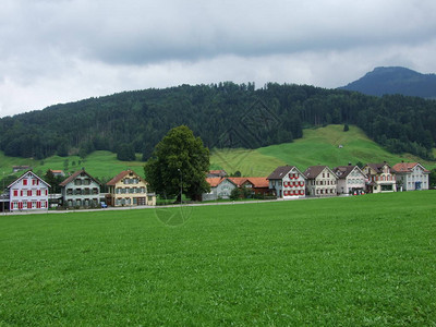 瑞士AppenzellAusserrhoden州Urnasch的旧传图片
