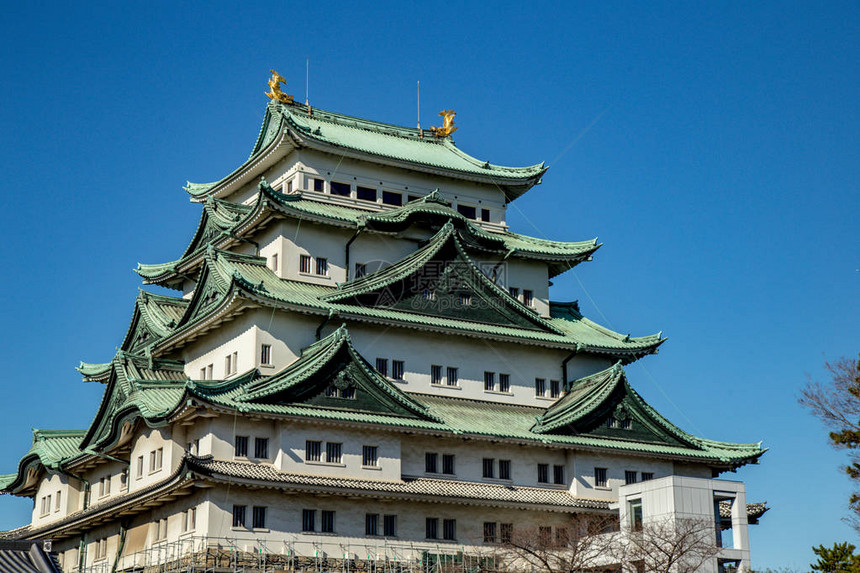 名古屋城堡是日本著名的城堡图片